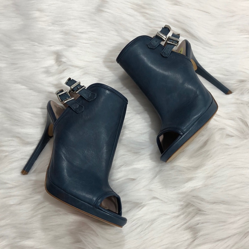 Eliana Bucci Peep Toe Mules